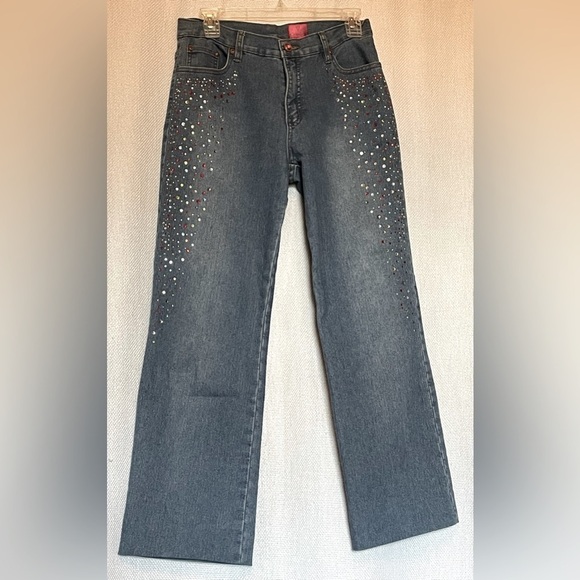 V Cristina Denim - V Cristina rainbow ‘Diamond’ jeans
